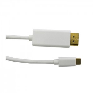 Qoltec Kabel adapter USB 3.1 typC M / DisplayPort M 4Kx2K 2m