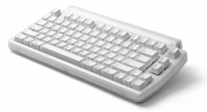 Matias mini Tactile Pro klawiatura mechaniczna Mac hub 3xUSB biała