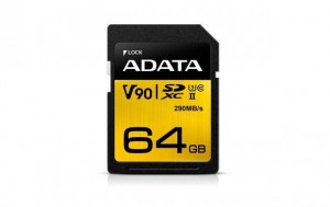 A-Data SD Premier ONE 64GB UHS 2/U3/CL10 290/260MB/s