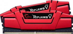 GSkill RipjawsV Pamięć DDR4 16GB 2x8GB 3200MHz CL14 1.35V XMP 2.0 Czerwona
