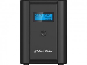 PowerWalker UPS VI 2200 SHL Line-Interactive 2200VA 2X Schuko 2X IEC C13 USB-B LCD