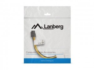 LANBERG Kabel rozdzielacz zasilania 2xHDD - 6Pin BTX/PSU