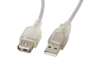 Lanberg CA-USBE-12CC-0050-TR przedłużacz kabla USB 2.0 AM-AF ferryt 5m