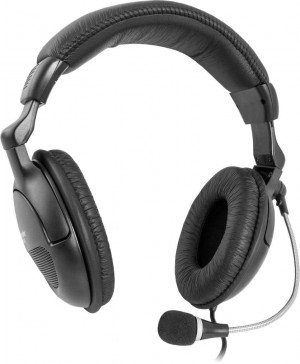 Defender Słuchawki z mikrofonem ORPHEUS HN-898 kabel 3m czarne