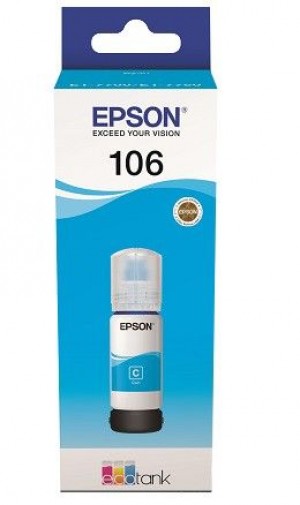 Epson C13T00R240 Tusz Cyan 106 EcoTank L7160