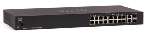 Cisco Systems SG250-18-K9-EU Cisco SG250-18 18-Port Gigabit Smart Switch