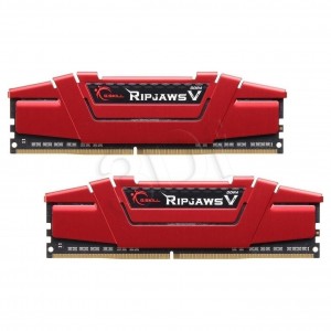 GSkill RAM Ripjaws V - 32 GB (2 x 16 GB Kit) - DDR4 3000 DIMM CL18 Ripjaws V Serie DDR4 DRAM Speicher wurde für ansprechendes Design und Leistung konzipiert und ist