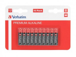 Verbatim Bateria Alkaliczna LR3 (AAA)(10szt. blister)