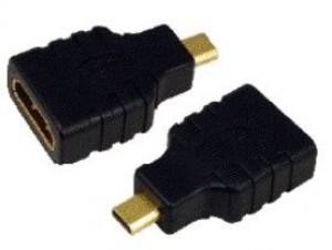 LogiLink AH0010 Adapter HDMI typ A żeński - Micro HDMI typ D męski