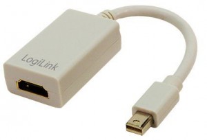 LogiLink CV0036A Adapter Mini DisplayPort do HDMI z audio