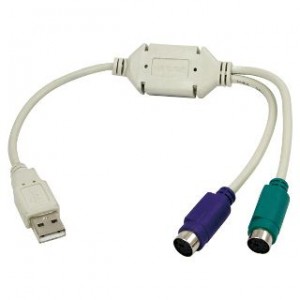 LogiLink Adapter USB AU0004A USB > 2x PS/2