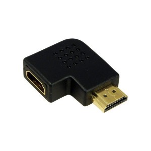 LogiLink AH0008 Kątowy adapter HDMI żeński - HDMI męski (GOLD)