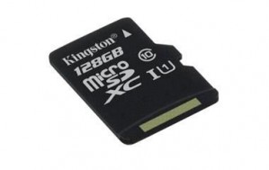 Kingston Karta pamięci Micro SDHC 128GB bez adaptera, class 10 (SDCS/128GBSP)