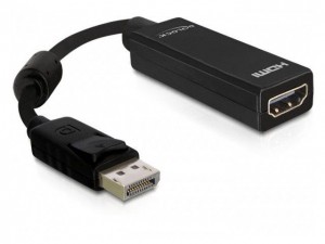 DeLOCK Adapter Displayport(M)->HDMI-I(F)(24+5) 20cm