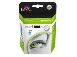 TB Print Tusz do Brother LC1000CY TBB-LC1000CY CY 100% nowy