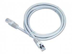 Gembird Patch cord ekranowany FTP kat.6 osłonka zal. 20M szary