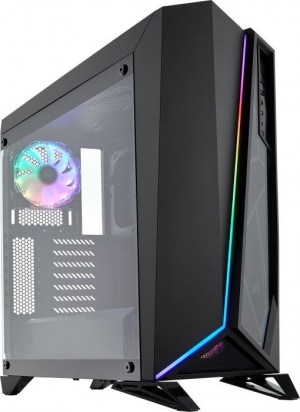 Corsair CC-9011140-WW Obudowa Komputerowa Carbide Series Spec-Omega RGB ATX Mid-Tower, Czarna