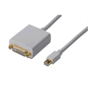 Digitus DisplayPort Adapter Mini DP -> DVI 24+5 0.15m weiß