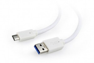 Gembird CCP-USB3-AMCM-W-0.1M kabel USB-C 3.0, 0.1m, biały