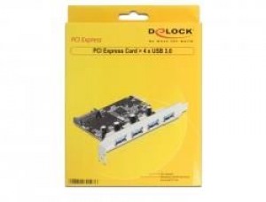 DeLOCK Karta PCI Express -> USB 3.0 4-Port