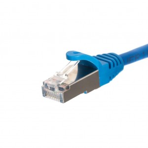 Netrack BZPAT5FB patchcord RJ45, osłonka zalewana, kat. 5e FTP, 5m niebieski