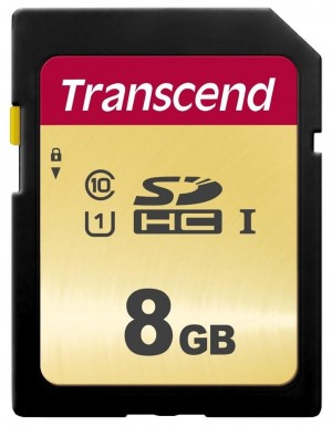 Transcend TS8GSDC500S karta pamięci SDHC 8GB Class 10 95MB/s