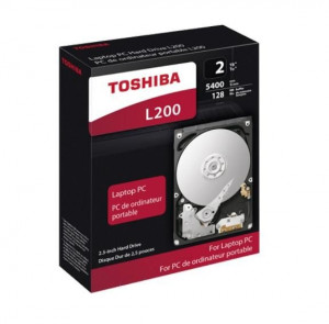 Toshiba HDWL120EZSTA Dysk twardy L200, 2.5, 2TB, SATA/600, 5400RPM, 128MB cache, BOX