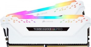 Corsair Vengeance RGB PRO Pamięć DDR4 16GB 2x8GB 3000MHz CL15 1.35V Biała