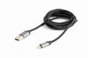 Gembird Kabel USB-A męski do lightning iPhone 1.8m (czarny)