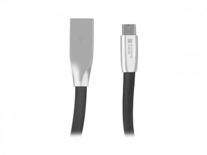 NATEC NKA-1203 Extreme Media kabel microUSB - USB 2.0 (M), 1m, czarny
