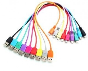 4World 07952-OEM Kabel USB 2.0 MICRO 5pin, AM / B MICRO transfer/ładowanie 1.0m czerwony