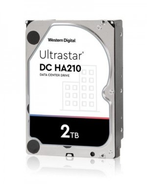 Western Digital Dysk Ultrastar DC HA210 7K2 2TB 3,5 7200 128MB SATA III 512n SE HUS722T2TALA604