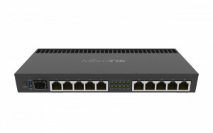MikroTik Router xDSL 10xGbE PoE RB4011iGS+RM