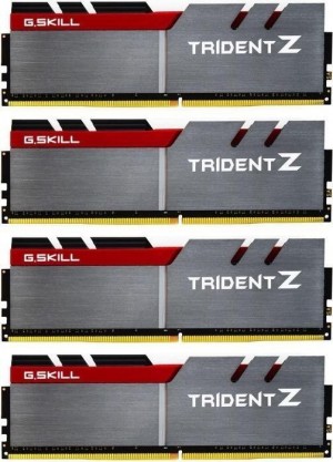 GSkill RAM TridentZ Series - 32 GB (4 x 8 GB Kit) - DDR4 3200 DIMM CL16 Basierend auf dem starken Erfolg der Trident-Serie repräsentiert die Trident Z-Serie eine