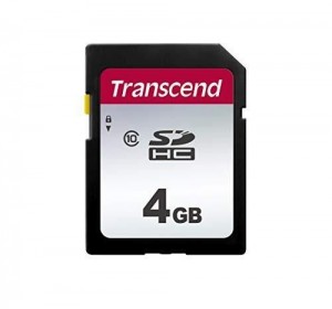 Transcend TS4GSDC300S Memory card SDHC SDC300S 4GB