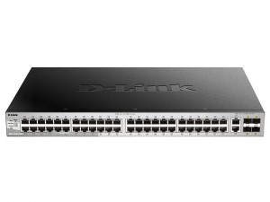 D-Link DLINK DGS-3130-54TS/SI xStack 48X1000BASE-T, 2X10GBASE-T, 4XSFP+ Layer 3 Stackable Switch