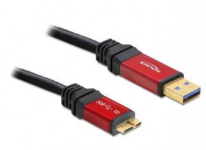 DeLOCK Kabel USB-A(M)-USB-B(M) Premium Micro