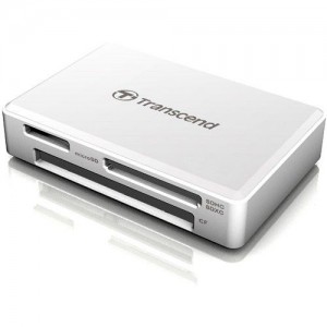 Transcend TS-RDF8W2 Card Reader All-in-1 Multi Memory USB 3.0/3.1 Gen 1 White