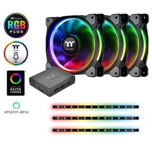 Thermaltake Riing Plus 12 RGB Combo + Lumi (3x120mm, PWM, kontroler)