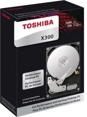 Toshiba HDWR21CEZSTA Dysk twardy X300, 3.5, 12TB, SATA/600, 7200RPM, 256MB cache, BOX