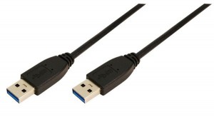 LogiLink CU0039 - Kabel USB 3.0 Typ-A męski do Typ-A męski dł. 2m, czarny