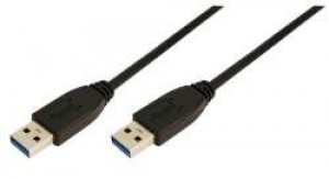 LogiLink CU0040 - Kabel USB 3.0 Typ-A męski do Typ-A męski dł. 3m, czarny