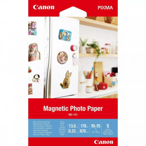 Canon Magnetyczny papier fotograficzny MG-101 10X15 5 arkuszy 3634C002