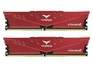 Team Group Pamięć DDR4 T-FORCE Vulcan Z 16GB (2x8GB) 3200MHz CL18 1,35V Red