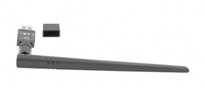 LANBERG Karta sieciowa USB N300 1+1 antena NC-0300-WIE
