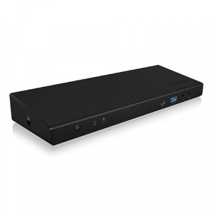 RaidSonic Technology Stacja dokująca IB-DK2244AC 14w1,DP,HDMI,LAN, Audio,USB,Powerdelivery 60w