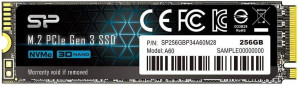 Silicon-Power Dysk SSD A60 256GB M.2 PCIe 2100/1200 MB/s NVMe