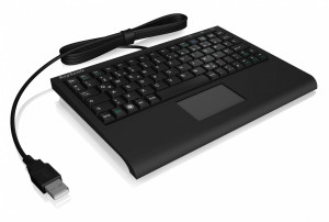 Keysonic Klawiatura mini ACK-3410(US) touchpad, USB