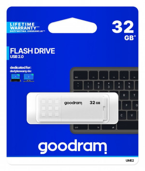 GoodRam Pendrive UME2 32GB USB 2.0 Biały