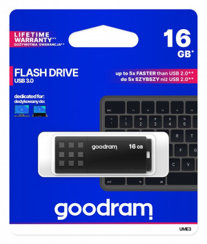 GoodRam Pendrive UME3 16GB USB 3.0 Czarny
